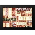 thumbnail image 2 of Grey, Jace 18x13 Black Modern Framed Museum Art Print Titled - Breakfast Lunch, 2 of 5