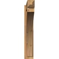 thumbnail image 2 of Ekena Millwork 6"W x 36"D x 36"H Thorton Rough Sawn Craftsman Outlooker, Western Red Cedar, 2 of 4