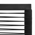 thumbnail image 5 of vidaXL Chaises de Jardin 2 Pcs Noir PVC Rotin, 5 of 5