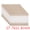 Gold Beige, variant on Unique Bargains 6 Pack Rectangle Plastic Washable Placemats Beige 17.7x11.8inch