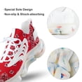 thumbnail image 7 of Bandana - Red Art Walking Shoes for Men Woman Lightweight Tennis Fashion Elastic Sports Shoes Cushion Basketball Shoes, 7 of 7