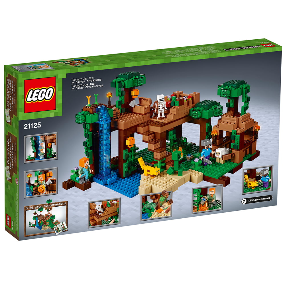 lego minecraft jungle treehouse walmart