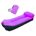 thumbnail image 2 of CoudarTitie Inflatable Lounger Inflatable Chair Trendy Water Anti Air Sofa for Adults & Kids Violet, 2 of 9