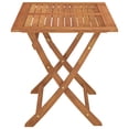 thumbnail image 4 of vidaXL Outdoor Dining Table Folding Garden Patio Table Solid Eucalyptus Wood, 4 of 30