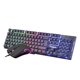 thumbnail image 1 of XZEAL Kit Teclado y Mouse Gamer XST-201 Membrana, USB, Efecto Luz Rainbow, Anti Ghosting, Mouse 6 Botones 3200DPI, 1 of 1