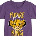 thumbnail image 3 of The Lion King - Future King - Simba - Toddler & Youth Girls Short Sleeve Graphic T-Shirt, 3 of 5