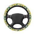 thumbnail image 3 of Daiia Steering Wheel Covers Lemon1 Elastic Skidproof Steering Wheel Protective Cover Case Steering Wheel Protector Comfortable Protective Case For Suv Sedan Decor, 3 of 8