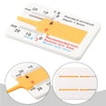 thumbnail image 4 of 0-20Mm Car Tyre Tire Tread Depth Gauge Meter Measurer Tool Ftb-Se Yellow Double Scale, 4 of 10