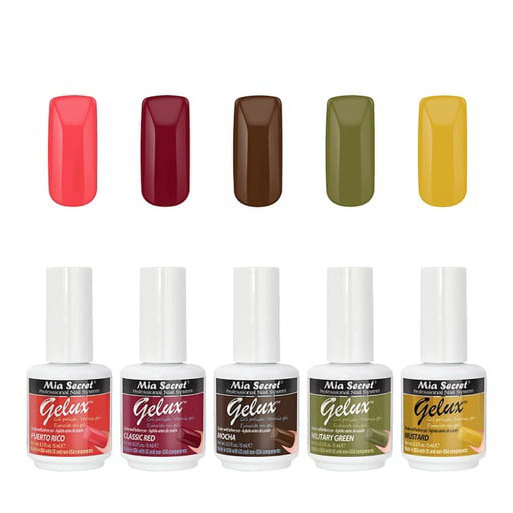 Gelux Soak-off Gel Polish Collection FALLIN' LOVE