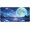Yellow, variant on Moon Starry Sky River Flowers Novelty License Plate with Front Car Plate, Aluminum Metal, 4-Hole, 6 x 12 Inch