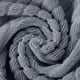 thumbnail image 5 of Juego de toallas de baño de algodón de 5 piezas, gruesas y muy absorbentes, suaves para el hogar, el baño y para invitados, de secado rápido y Aestivo | Gris | AESTIVO, 5 of 8