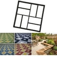 thumbnail image 1 of Billuyoard Molde para hacer caminos DIY, caminos de jardín únicos, moldes para hacer caminos de jardín, amplia aplicación Decoración del hogar No.2, 1 of 5