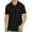Black, variant on Iceglad Polo Shirts for Men Short Sleeve Soft Cotton Collared Shirt