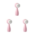 thumbnail image 4 of Cepillos de limpieza facial Qarigey Cuidado de la piel de poros portátil Exfoliante Rosa Tipo 3, 4 of 6