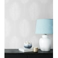 thumbnail image 3 of Seabrook Designs Off-White Palm Leaf Paintable Unpasted Wallpaper, 3 of 8