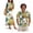 Tropical Hibiscus, variant on KUIFORTI Summer Couple Matching Outfits Coconut Tree Mens Casual Shirts Hawaii Dress with Soft Fabric Slit Design Maxi Dress with Pockets 4-Way Stretch for Summer Vacation Trip