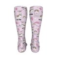 thumbnail image 6 of Pofeuu No Drama Llama Print Stockings, Adult Running Hiking Socks for Youth and Adult-One Size, 6 of 8
