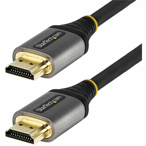 Startech.com 10ft (3m) Premium Certified Hdmi 2.0 Cable With Ethernet, High Speed Ultra Hd 4k 60hz Hdmi Cable Hdr10, Arc, Hdmi Cord For Ultra Hd Monitors, Tvs, Displays, W/ Tpe Jacket - Durable Hdmi