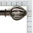 thumbnail image 2 of Lumino 1" Plated Oil Rubbed Bronze Regis Cage Adjustable Single Curtain Rod Set 42"-120", 2 of 5