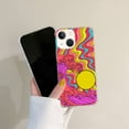 thumbnail image 2 of Sun Rays Waves Case Compatible with iPhone 13,Unique Art Design TPU Bumper Cover Case, 2 of 5