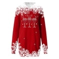 thumbnail image 3 of WILLBEST Vestidos Sudadera Larga Con Estampado Navideño Para Mujer, Top Informal Y Cómodo Para Las Fiestas, 2025 Elegante Y Acogedor Para La Temporada De Invierno, 3 of 3