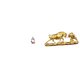 thumbnail image 1 of Estatua de resina de un pensador sentado, figura decorativa de toro, escultura de escritorio, animal, artesanía hecha a mano en resina, ideal para la, 1 of 8