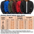 thumbnail image 2 of NEWCE  Men‘s Flight Bomber Jacket  Quilted Varsity Jackets Winter Warm Padded Coats Outwear, 2 of 2
