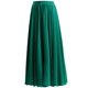 thumbnail image 1 of Gibobby faldas cargo de color sólido de verano para mujer Falda larga de cintura alta para mujer(Verde, M), 1 of 5