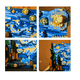 thumbnail image 3 of Mini Bloques Y Figuras de Van Gogh Color Azul, 3 of 4