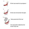 thumbnail image 5 of Mosquitera para hamaca de camping, red compacta y ligera para hamaca, 12 pies de largo con cremalleras de doble cara se adapta a todas las hamacas de camping, 5 of 5