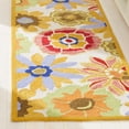 thumbnail image 5 of SAFAVIEH Four Seasons Rhetta Geometric Runner Rug, Ivory/Brown, 2' x 6', 5 of 6
