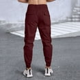 thumbnail image 4 of LIUJUNSHOP Cotton Men's Cargo Pants Men's Cargo Pants Outdoor Training Sports Casual Daily Wear Stylish Utility Trousers with, 4 of 5