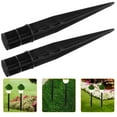 thumbnail image 3 of 2Pcs Reinforced Plastic Ground Spikes Lights Replacement Stakes Garden Lamp Spikes, 3 of 8