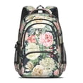 thumbnail image 2 of Pioneer Flower Backpack for School,Cute School Bag,Schoolbag with Adjustable Shoulder Straps & Padded Back,16.9 Inch, 2 of 5