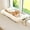White, variant on Cat Window Sill Perch with Zipper Cushion, Large Solid Wood & Metal Frame, Machine Washable, Panoramic Cozy Cat Hammock for Large Cats