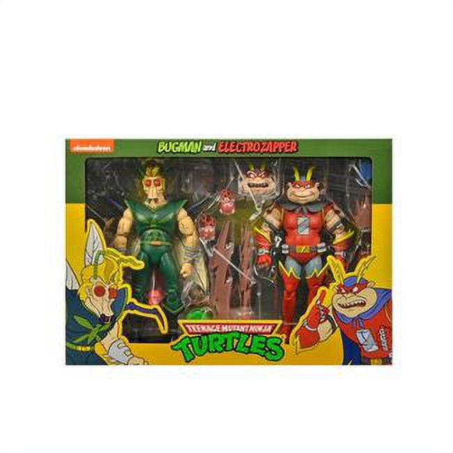 Teenage Mutant Ninja Turtles Bugman and Electrozapper Figures 2023
