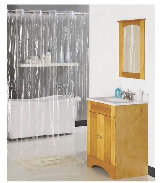 BX 12 Homebasix Sd-Oring-C3L Ring Shower Curtain Clear 12Pc 