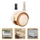 thumbnail image 3 of BRIGHTFUFU 4 ruedas giratorias para cuna, ruedas silenciosas para muebles, accesorios para ruedas de cuna, silla, rueda de goma para gabinete, estantería, escritorio de computadora, 3 of 7