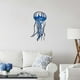 thumbnail image 4 of Jellyfish Metal Iron Art Crafts Indoor Wall Decoration, 4 of 6