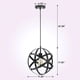 thumbnail image 4 of Lámpara colgante esférica de jaula de metal para techo, comedor, entrada y pasillo. A, 4 of 8