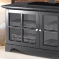 thumbnail image 3 of Atlin Designs 49" Meuble de Télévision en Noir avec Portes, 3 of 4