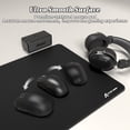 thumbnail image 5 of ATTACK SHARK CM02Pro Gaming Mouse Pad XXL Speed Esports Desk Mat Waterproof Surface Stitched Edges Anti-Slip Rubber Base 35.43” x 15.75” x 0.16”,Black, 5 of 10