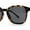 Tortoise / Black, variant on Mens Hipster Thin Plastic Keyhole Sunglasses Matte Black Green