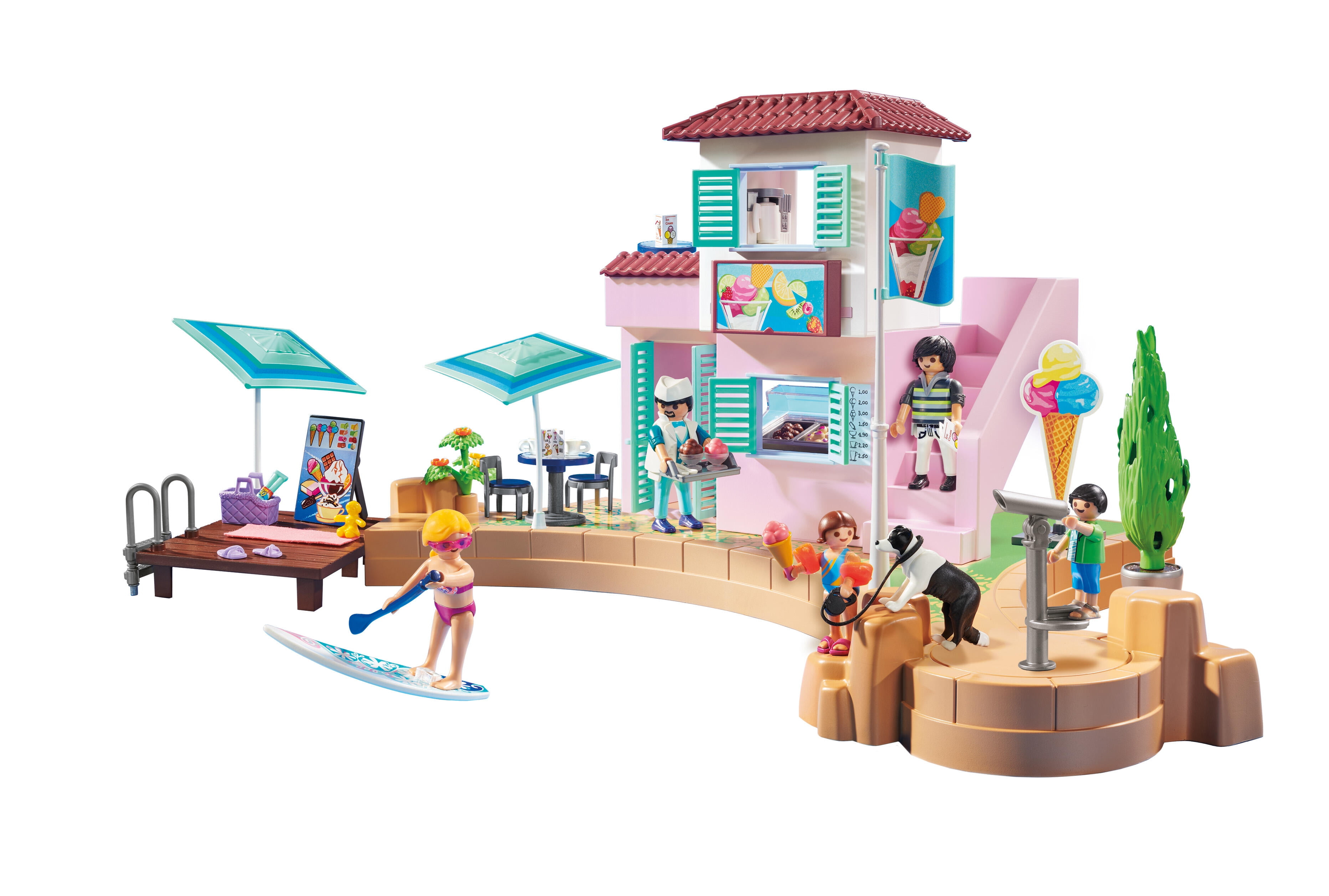 for Children Ages 4+ Playmobil 70376 City Life My Little Town My Hair Salon