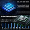 thumbnail image 3 of ASUS TUF F16 RTX 5050 Gaming Laptop, 16" FHD+, Intel Core i5-13450HX, 32GB DDR5, 2TB SSD, Windows 11 Home, 3 of 8