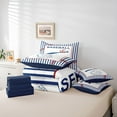 thumbnail image 6 of Feelyou Cartoon Baseball Kids Bedding Comforter Set 7pcs, Ball Gaming King Bedding Sets, 6 of 8