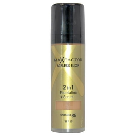 EAN 5013965995583 product image for Max Factor Ageless Elixir 2-in-1 Foundation + Serum with SPF 15, 85 Caramel | upcitemdb.com