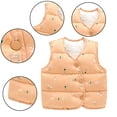 thumbnail image 4 of LYMAYTER Infant down Vest Boys Girls Printed Warm Jacket for Kids Unisex Sleeveless Tank 3 Months-4 Years, 4 of 4