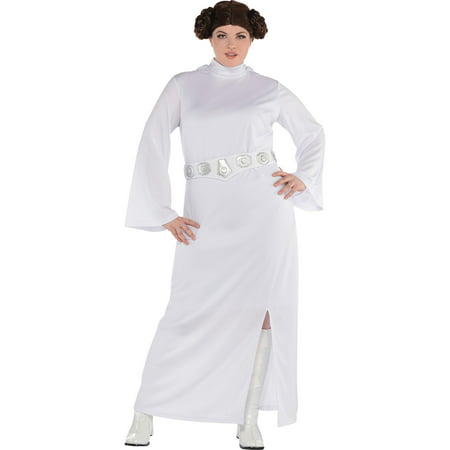 Princess Leia Halloween Costume for Women, Star Wars, Plus Size, with