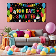 thumbnail image 5 of Colorful 100 Days Smarter Themed Banner with Balloons Books and School Elements Party Decorations Backdrop for Classroom Celebrations Student Milestones Photography Props, 5 of 7